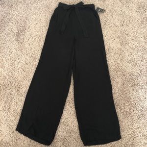 Forever 21 Black Long Woven Pants BRAND NEW W/TAGS